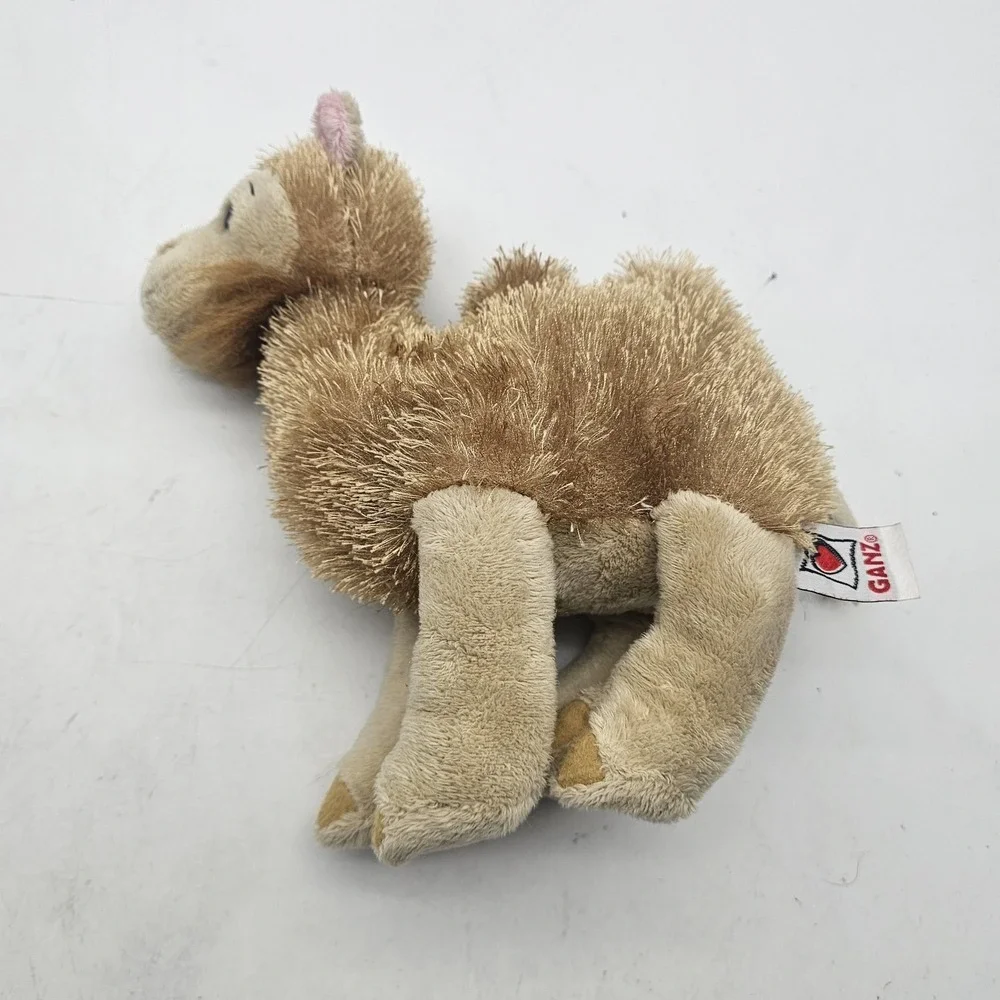 GANZ Webkinz Camel Plush Stuffed Animal Toy Small Tan Brown Soft Cute Kawaii